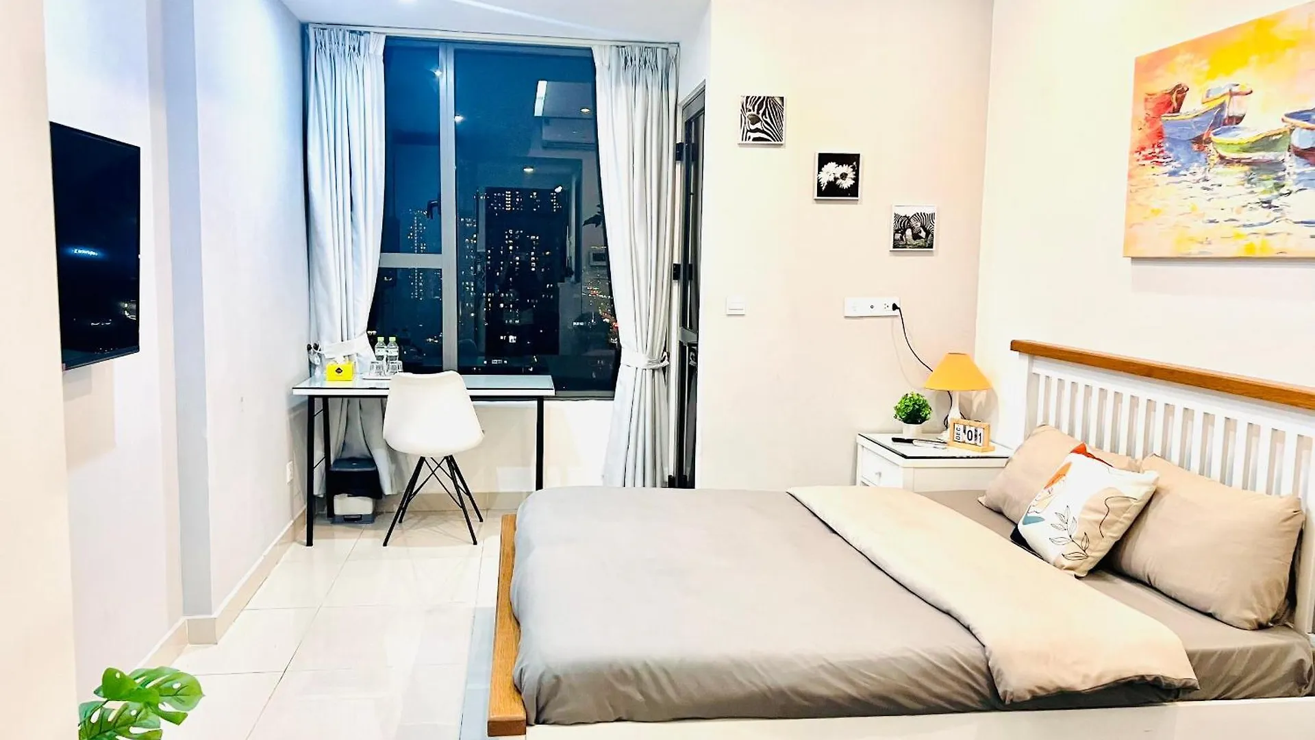 Kim'House - Cozy Apt Near Bui Vien With Gym, Pool Free Ho Si Minh-város Apartman